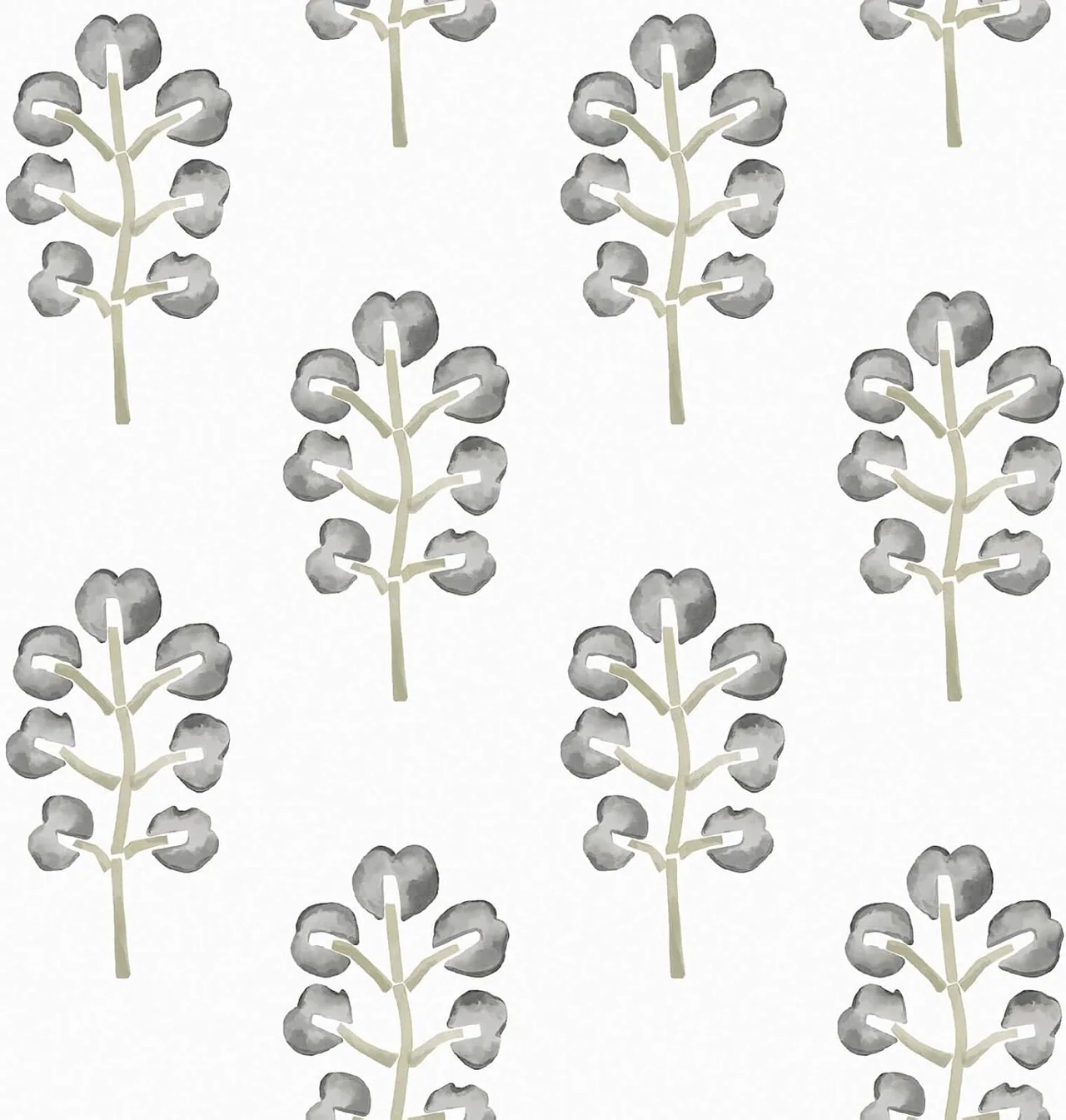 Heroad Farmhouse Botanical peel and stick wallpaper, swatch