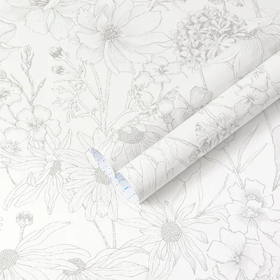 Grey Boho Floral, picture 1