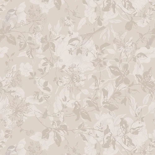 Heroad Beige Brown Watercolor Floral peel and stick wallpaper