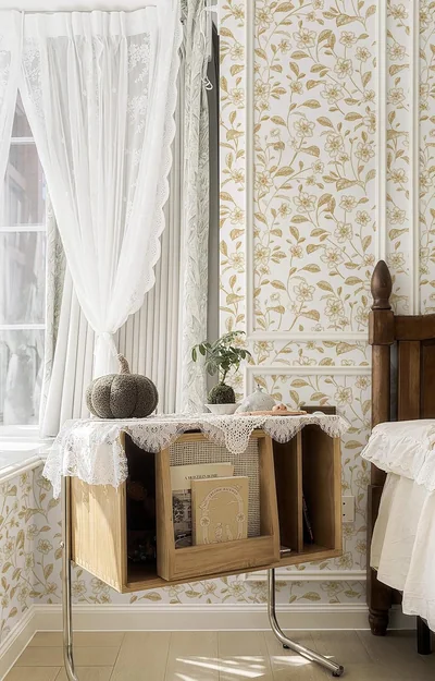 White Boho Floral, picture 6