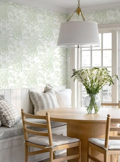Green Floral Sprig, picture 5