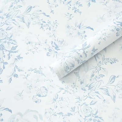 Blue Toile Leaf, picture 1
