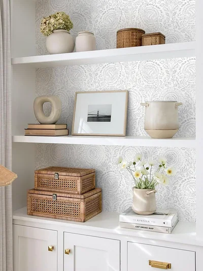 Grey Modern Floral, picture 4