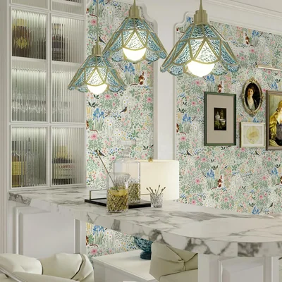 Light Green Boho Floral, picture 6