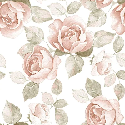 Blush Rose Vintage Floral, picture 1