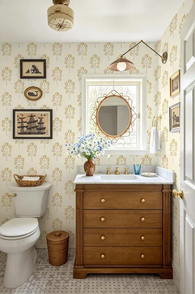 Beige Farmhouse Botanical, picture 4