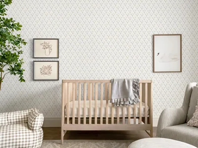 Beige Farmhouse Floral, picture 6