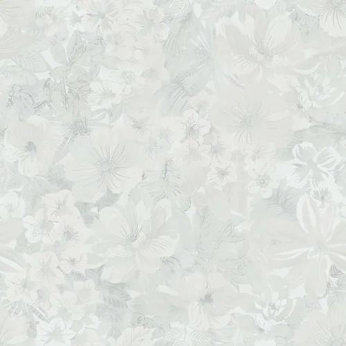Heroad Grey Vintage Floral peel and stick wallpaper