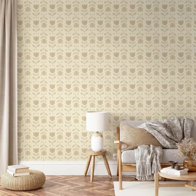 Brown Vintage Floral, picture 2