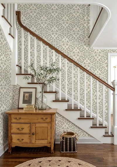 Neutral Vintage Damask, picture 2