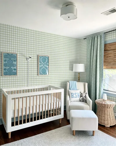 Green Boho Gingham, picture 4