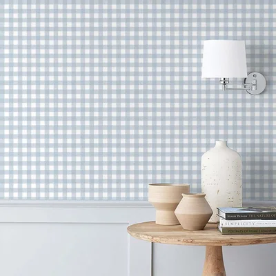Light Blue Gingham swatch
