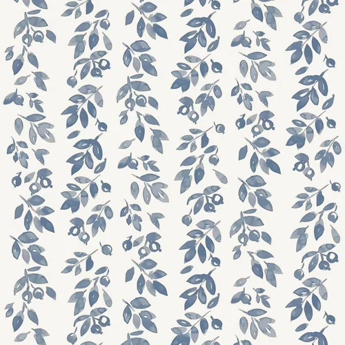 Heroad Blue Vintage Stripe peel and stick wallpaper