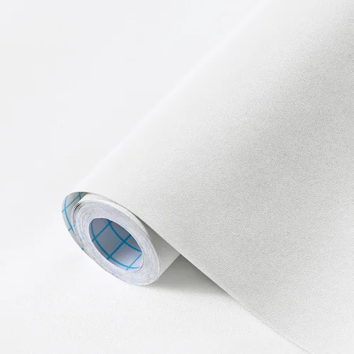 Heroad White Matte peel and stick wallpaper