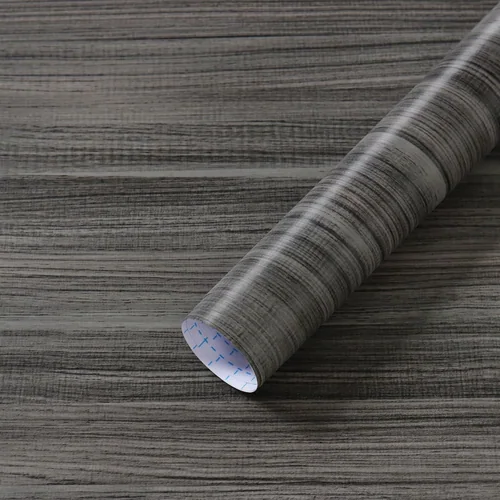 Heroad Grey Wood peel and stick wallpaper